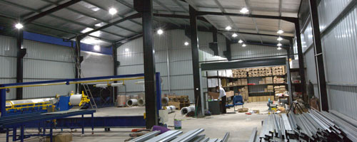 Amil Builders Prefabricated Buildings Projects - Factory Building at Kohuwala